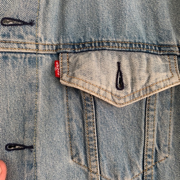 Vintage Levis Jean Jacket XXL - Picture 3 of 6